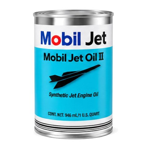 Mobil Jet Oil II quart can in stock at Grip Gravity